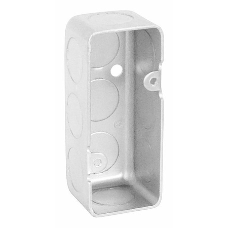 Southwire Electrical Box, 7.3 cu in, Handy Box Type, Steel, Rectangular Shape G19180